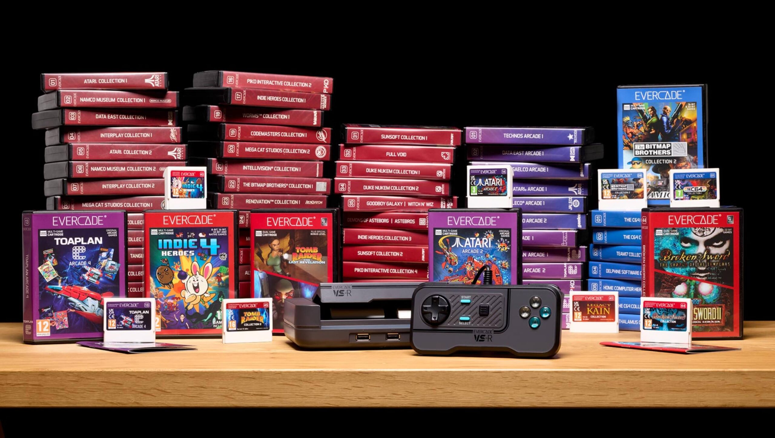 Consola Evercade EXP-R portable retro