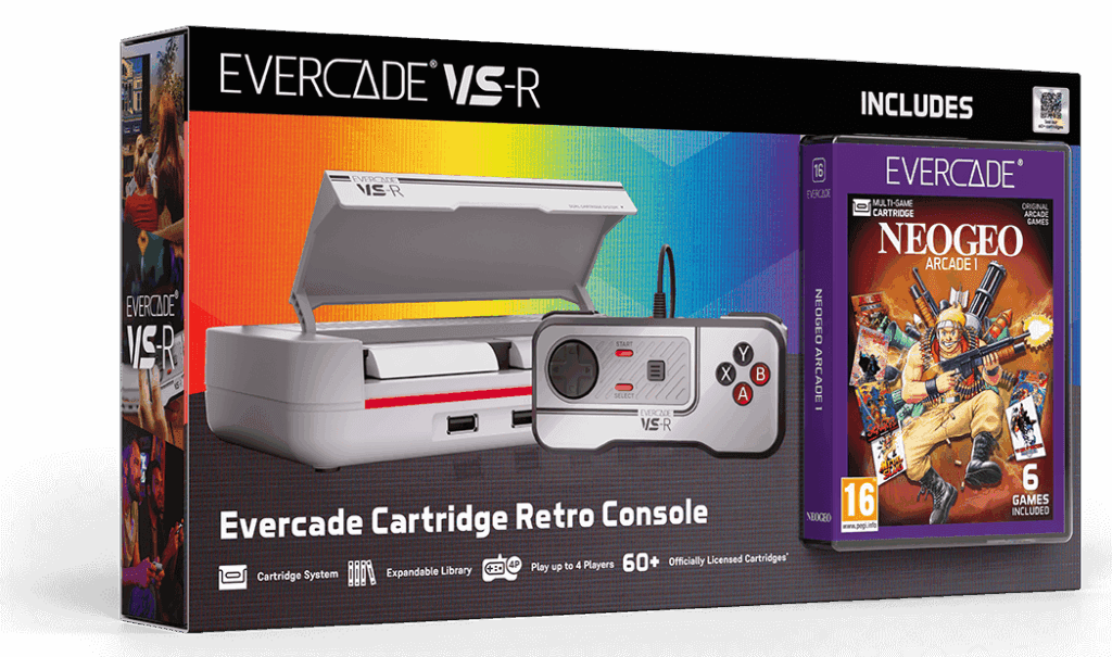 Cartuchos Evercade coleccion NEOGEO y Legacy